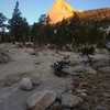 Cathedral Peak at sunrise