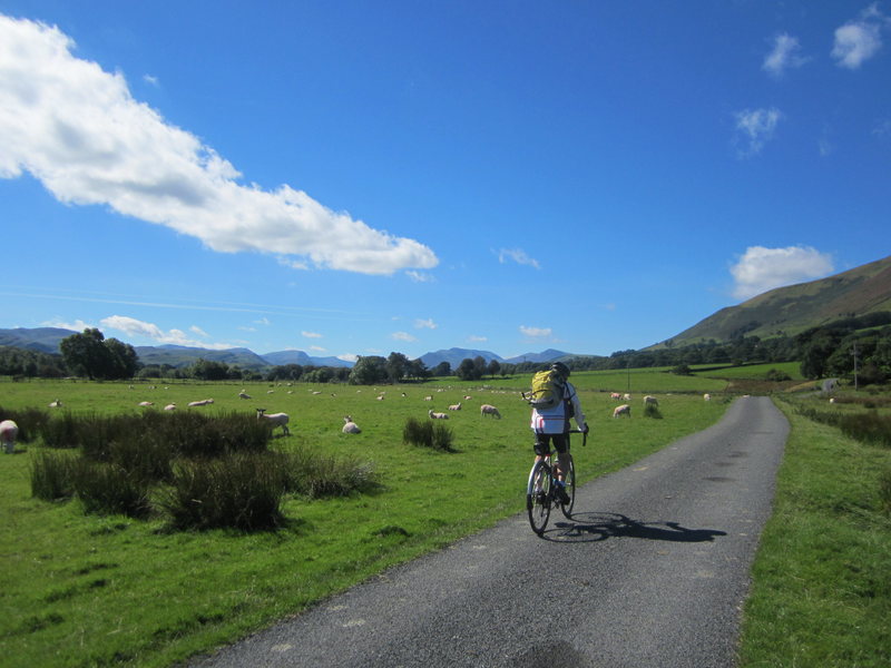 Cycling in beautiful Lakeland weather