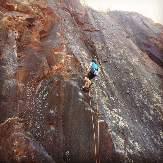 Hey friends i am sharing my first mountain climbing picture.