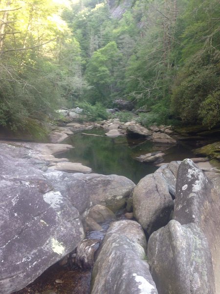 Tuckasegee river bed