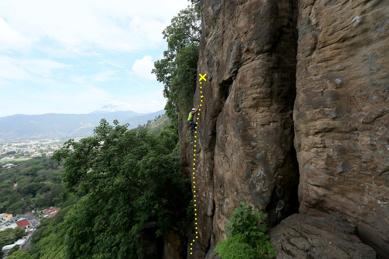 Amatitlan <br>
Route: Entropia 5.10b