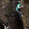 Christian Backman squeezing the impeccable and proud "Hell or High Water" (V5)