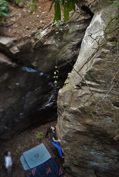 Sierra Allen on "Hell or High Water"(V5)