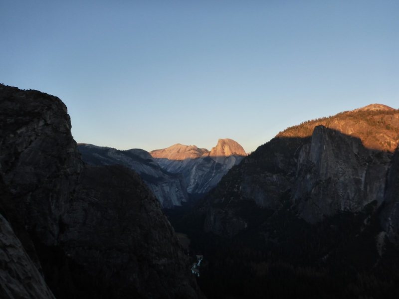 Taken near the top in the evening light.