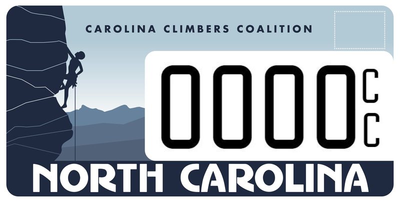 CCC License plate design