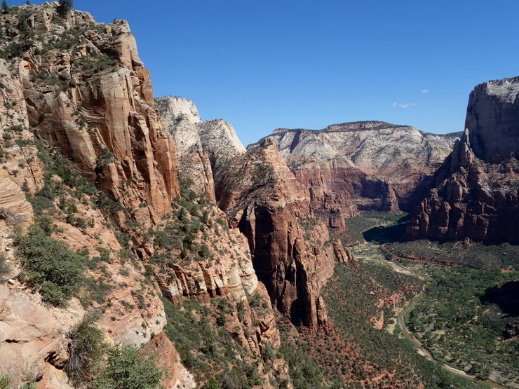 looking upcanyon