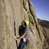 My buddy Will climbing