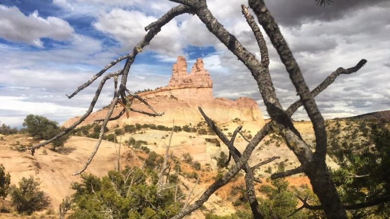 Church Rock seen from the SSW