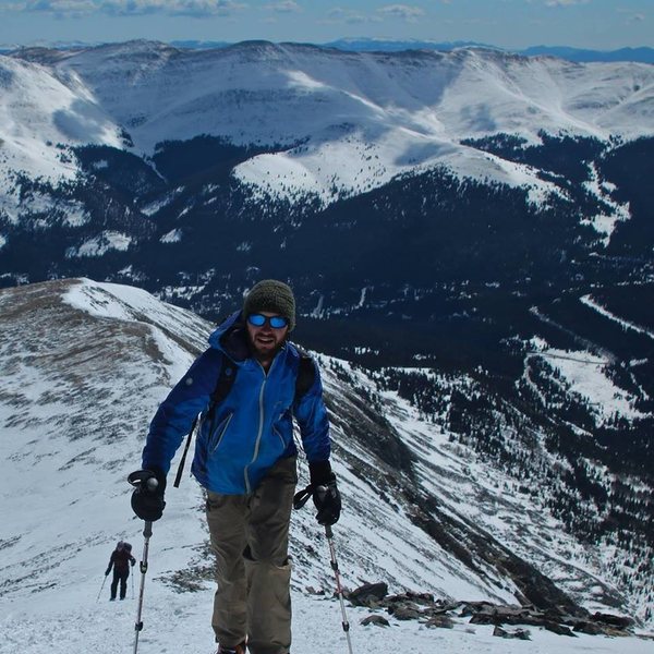 Skinning up my first 14er