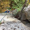 Jason having fun on his first Gunks 5.8