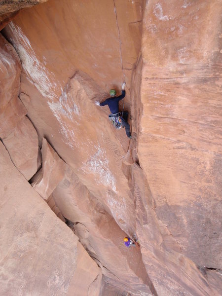 Joe Stern on the 3rd pitch, spring 2011