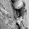 Pulling the final move on the first pitch of the crack.  Stellar jams galore.