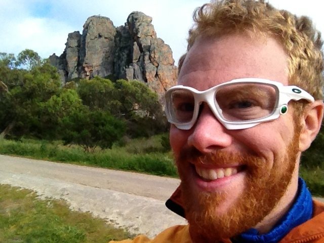 Climbing at Mount Arapiles, Australia