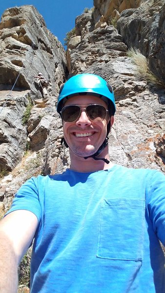 Me at some random cliff in Wyoming 