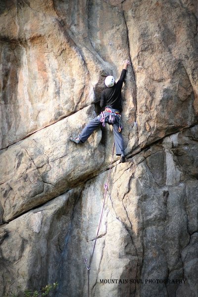 Just getting into the crux.