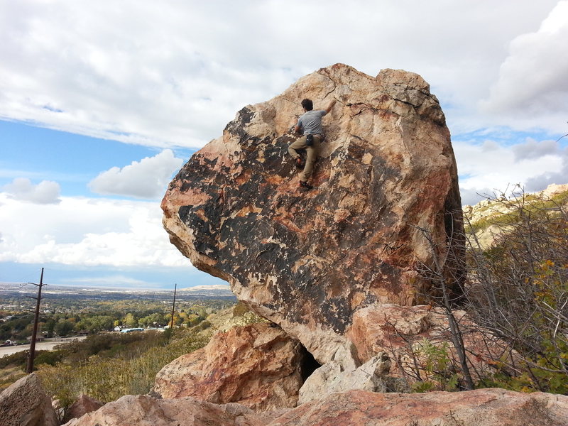 On the South Face.