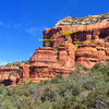 The Sundeck Area as seen from the main Boynton Canyon trail.