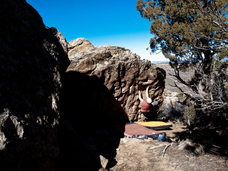 The crag boulders are the best.