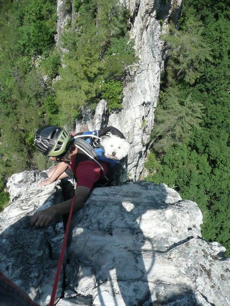 Gunsight to South Peak