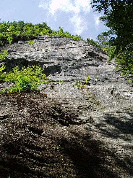 The Climb "Snakeskins" on Snakeskins Crag