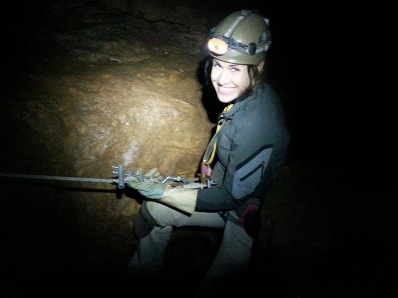 Caving in Whitings Neck.