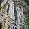 Mike Arechiga on, D C Angel Cat. 5.10b