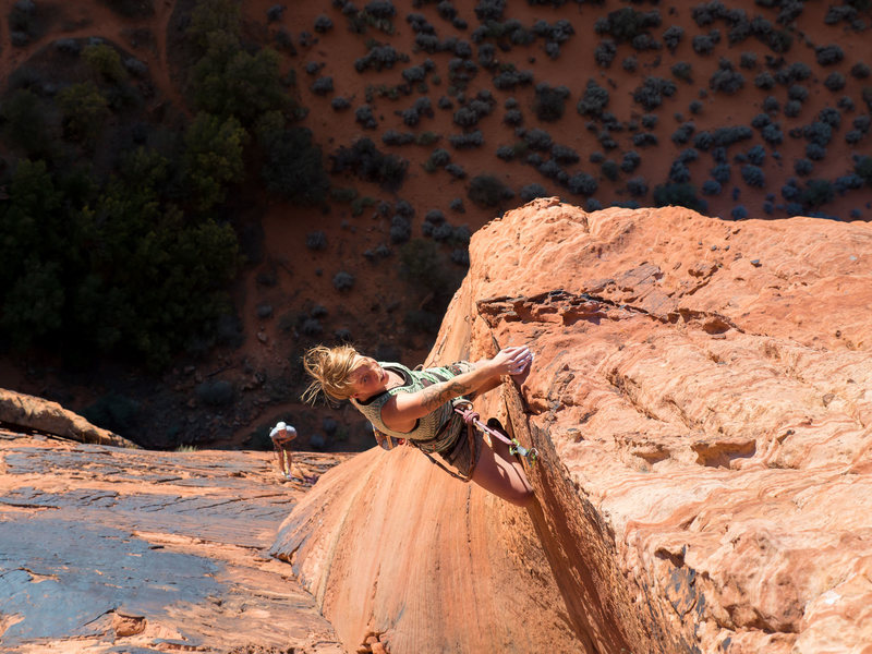 Rock Climb The Richness Of It All, Southwest Utah