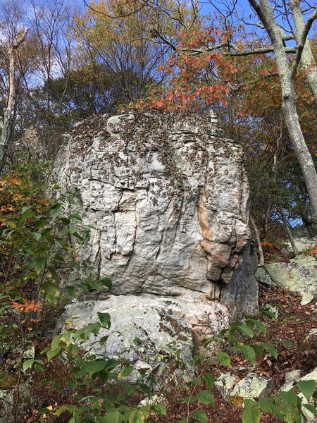 Unknown Boulder around Wolf Rock.