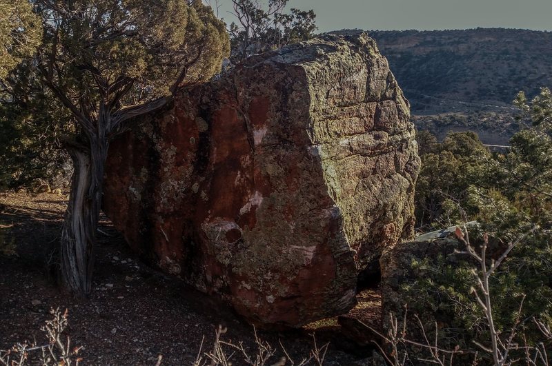 Gobbler's south and west face.