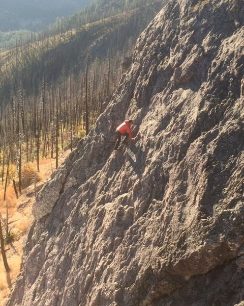 An early morning solo on this fun slab!