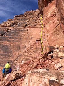 Penny Lane. (Climbers on Abbey Road)