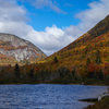 Mt. Willard from Willey Pond, October 2016