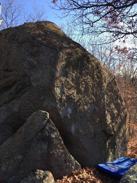 Arrow rock formation in the front.