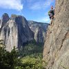 Pitch 3 of East Buttress, El Captain, Yosemite  