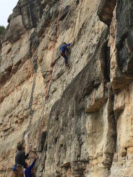 A good climb for kids after the tricky start