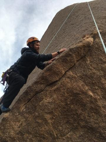 You can TR Open Container using the same anchor as on the rest of Zsa Zsa -- two bolts with quicklinks. Beginning traverse before the first bolt might be the most fun part of this whole boulder, crux is definitely right after the first bolt, and the top is a fun cruise!