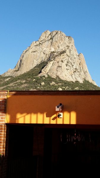 View from the terrace of Hotel Posada Peña