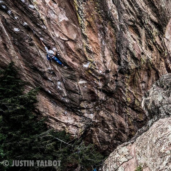 Choose Life. One amazing rock climb!