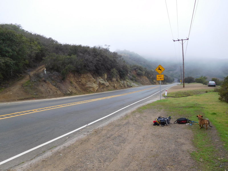 Parking Area nearest the Backbone Trail.