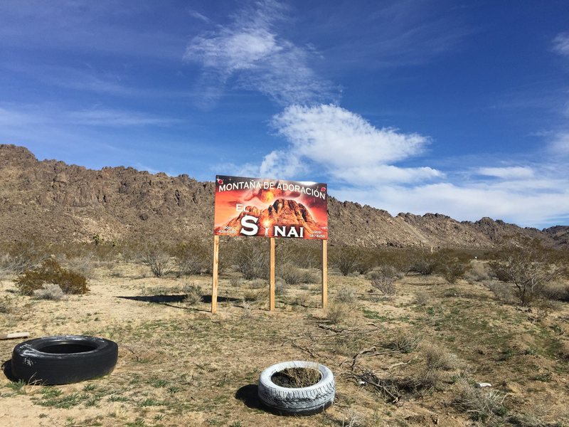 The sign greeting you on the road to New Bob City (now private land). Enter at your own risk