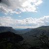 Looking South down the gorge from the top of The Daddy.