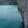 Ionian Sea bouldering.