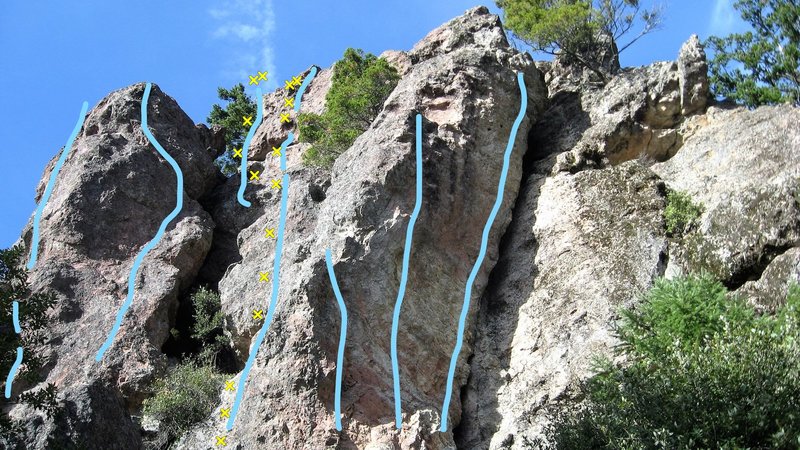 Off the Radar 5.10 a/b showing left and right finish variations.