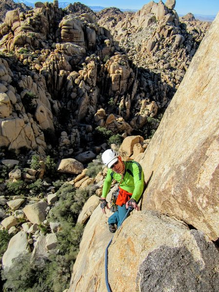 Peter Pribik following P2 of The Great Unknown, North Wonderland JT