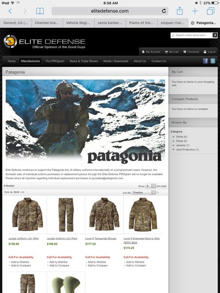 Patagonia military