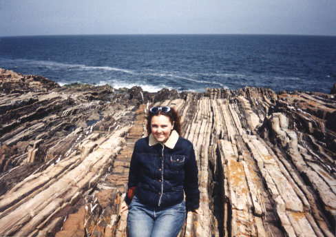 Basalt Dyke in Maine - so beautiful.