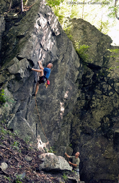 Peet Dannen, WaternamI Crag, Kinsman Notch.