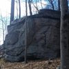 left/back side of Pancake Boulder