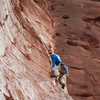 Climber: Justin Turner<br>
Photo: Ryan Borys