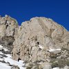 A couple crags near the entrance of Elderberry Canyon.